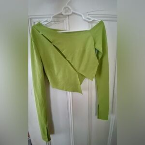 Green unbranded top